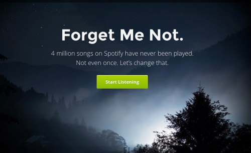 Forgotify предлага стрийминг на 4-те милиона песни, които никой не слуша в Spotify