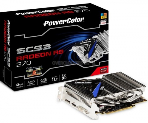 Видеокартата PowerColor Radeon R9 270 SCS3 с пасивно охлаждане беше пусната в продажба