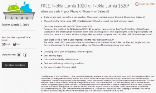 Microsoft заменя стария ви iPhone с новия Nokia Lumia 1520