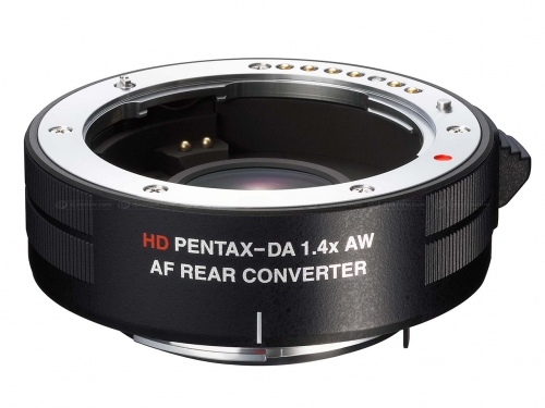 Ricoh представиха конвертора HD Pentax DA AF 1.4X AW