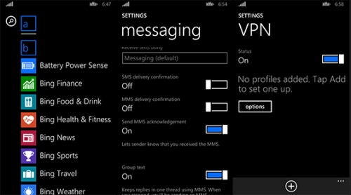 Подробен списък на промените в Windows Phone 8.1