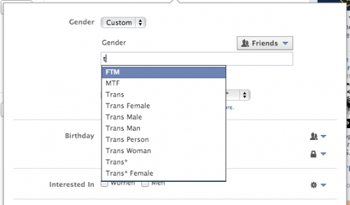 Facebook вече не е само за мъже и жени