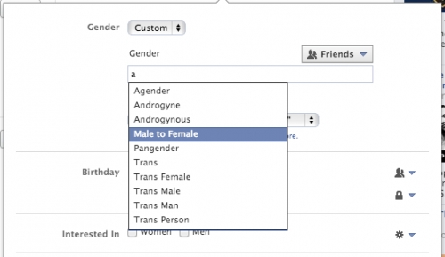 Facebook вече не е само за мъже и жени