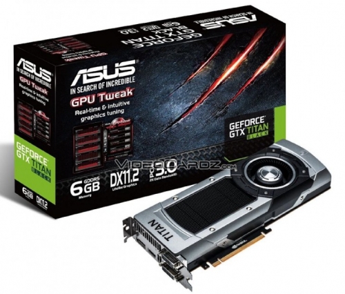 ASUS и MSI представиха референтни модели на адаптера GeForce GTX Titan Black