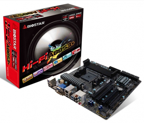 Biostar International анонсира платката Hi-Fi A88S3+ за чиповете AMD Kaveri (FM2+)