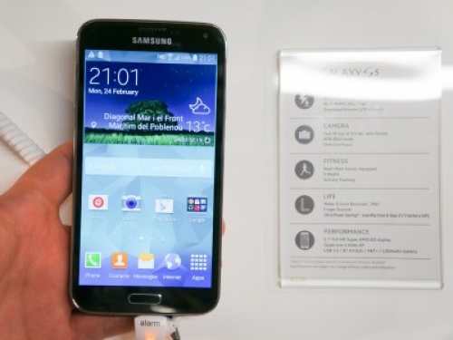 MWC 2014: Samsung представи флагманския смартфон Galaxy S5