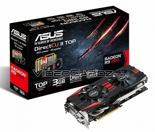 ASUS, Sapphire и XFX показаха собствени версии на бъдещия видеоадаптер Radeon R9 280
