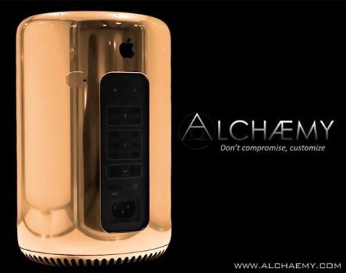 Alchaemy покрива новия Mac Pro с 24-каратово злато