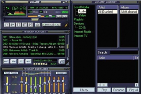 AOL продава Winamp на Radionomy