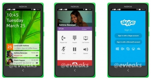 Android-смартфона Nokia Normandy: скрийншоти и характеристики