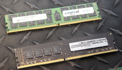 Crucial показа инженерния образец на RAM модулите Ballistix DDR4 и разкри някои характеристики