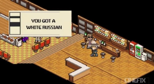 Пуснаха 8-битова игра по „Големия Лебовски“