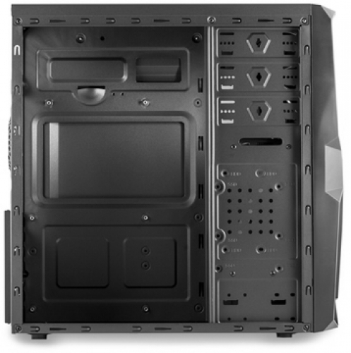 NOX Raven – ефектен черен Mid Tower корпус с четец на карти