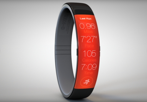 Концептуален iWatch черпи вдъхновение от технологичните гривни на Nike