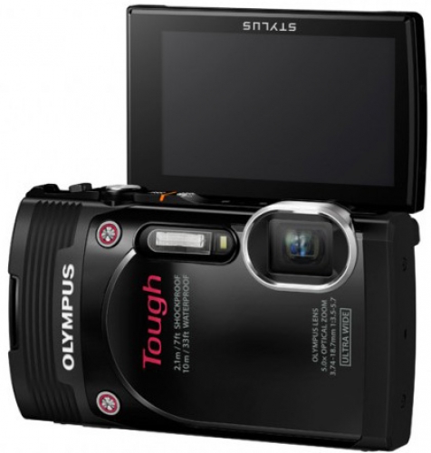 Olympus Stylus Tough TG-850 iHS: защитен компактен фотоапарат с подвижен екран