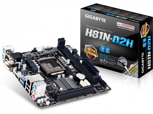 Gigabyte Technology пуска бюджетната дънна платка H81N-D2H
