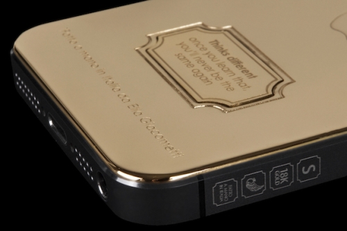 Caviar представи на пазара позлатени iPhone 5s с лика на Стив Джобс