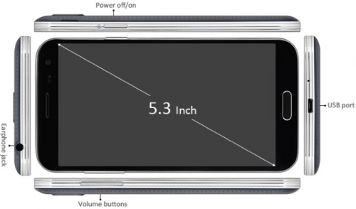 Kingelon G9000: клонинг на Galaxy S5 с 5,3-инчов екран
