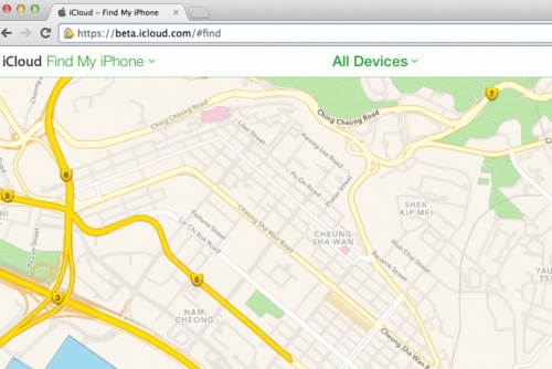 Apple започна да използва своите карти в услугата Find My iPhone
