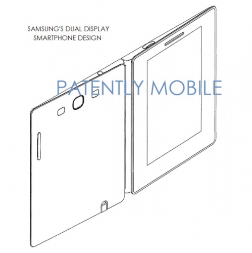 Samsung получи патент за смартфон със сгъваем екран