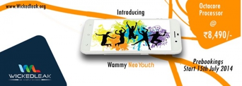Wickedleak Wammy Neo Youth: осемядрен смартфон с ОС Android KitKat и цена 0