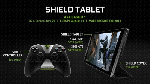 Второто поколение Nvidia Shield ще бъде в Европа на 14 август