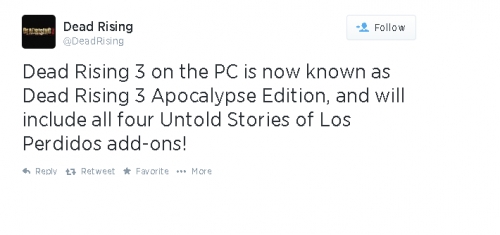 PC версията на Dead Rising 3 ще ви донесе и Untold Stories of Los Perdidos