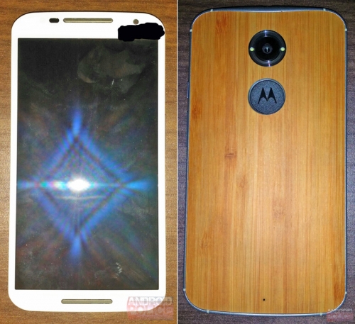 Изтекли снимки показват дървения гръб на Moto X+1