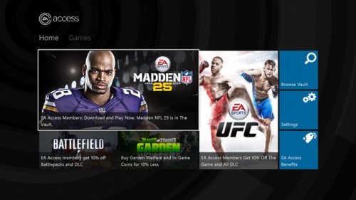 EA стартираха абонаментна услуга за теглене на игри за Xbox One