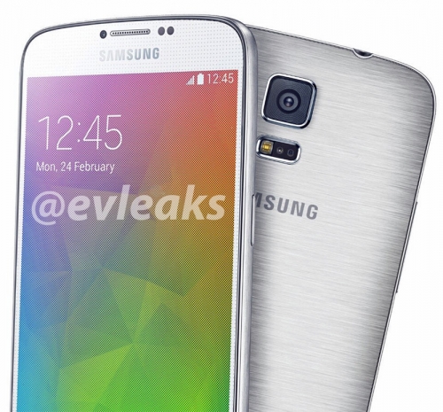 Неанонсирания метален Samsung GALAXY S5 на снимка