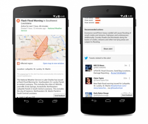 Google обещава помощ в случай на природни бедствия