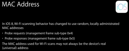 iOS 8 може по случен начин да променя MAC-адресите