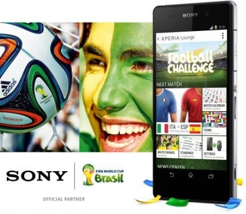 SONY Xperia Z2 е официалният смартфон на Световното първенство по футбол 2014