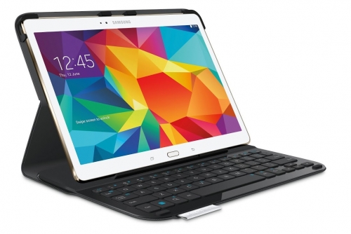 Logitech представиха калъф  с клавиатура за големия Galaxy Tab S