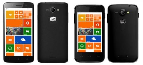 Micromax представи бюджетните WP-смартфони Canvas Win W092 и W121