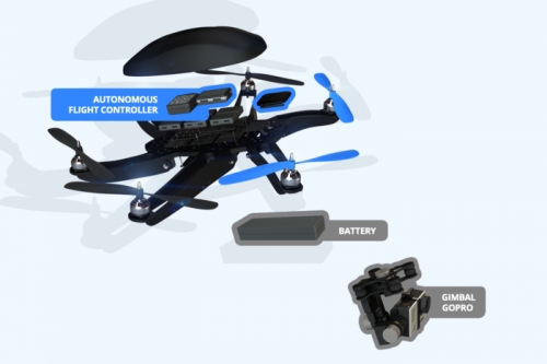 Hexo+ – първият дрон създаден за GoPro