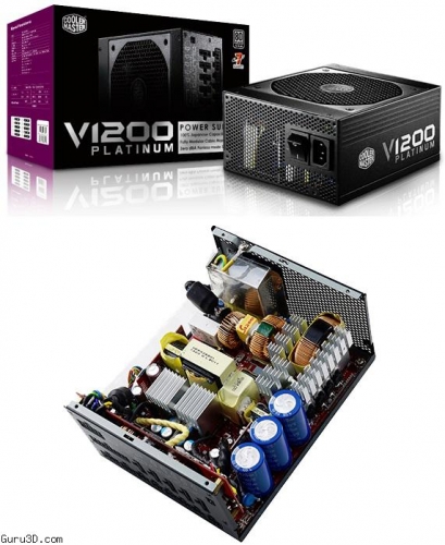 Cooler Master започва да доставя модулния „платинен“ захранващ блок V1200