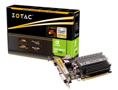 Версии на бюджетната видеокарта GeForce GT 730 от PNY Technologies и Zotac