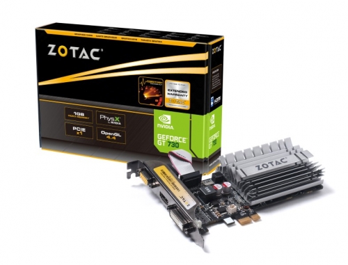 Версии на бюджетната видеокарта GeForce GT 730 от PNY Technologies и Zotac