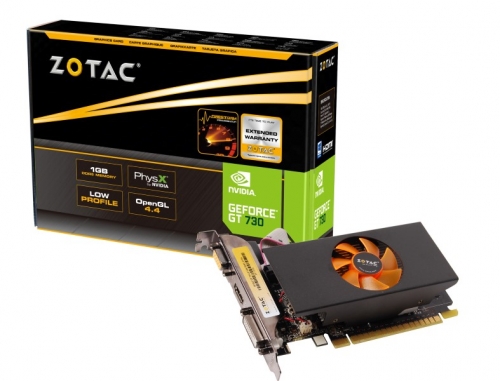 Версии на бюджетната видеокарта GeForce GT 730 от PNY Technologies и Zotac