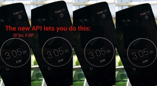 В Android L се появи нов API за управление на камерата