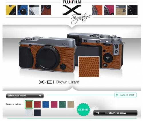 Fujifilm обличат апаратите си X-Series в изкуствена кожа