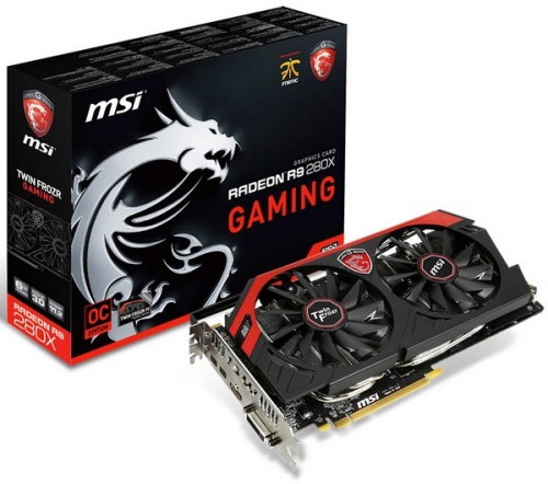 Видеокартата MSI Radeon R9 280X Gaming 6 GB получи удвоен обем на паметта и заводски овърклок