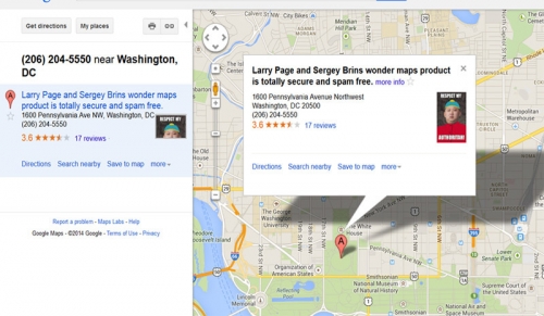 Подслушване разговорите на ФБР с помощта на Google Maps
