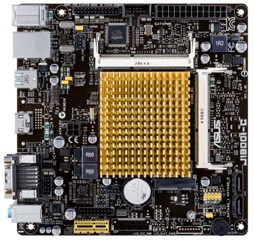 ASUS представи дънната платка J1800I-C на базата на процесора Celeron J1800