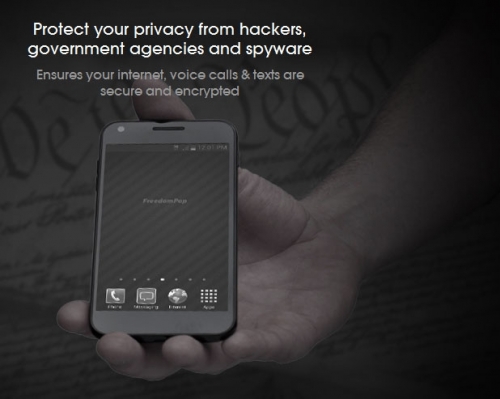 FreedomPop Privacy Phone: версия на Galaxy S II с висока защита на комуникациите