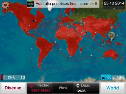 Ndemic пускат голям ъпдейт на играта Plague, Inc.