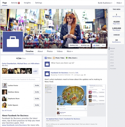 Facebook опростяват дизайна на страниците в настолната си версия