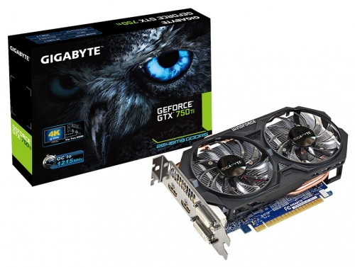 Gigabyte представи втората си овърклокната версия на видеокартата GeForce GTX 750 Ti WindForce 2X