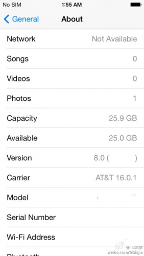 Първи скрийншоти на Apple iOS 8